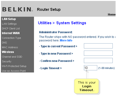 Troubleshooting Belkin router login issues