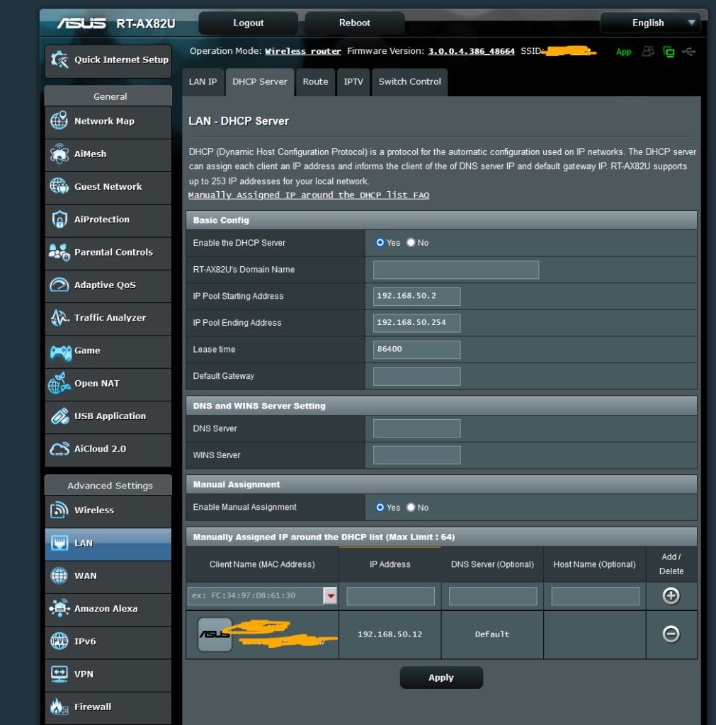 Cautions When Disabling DHCP on a Router